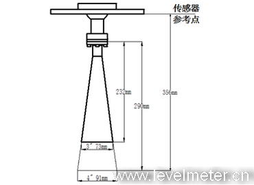 高頻脈沖雷達(dá)液位計(jì)安裝圖