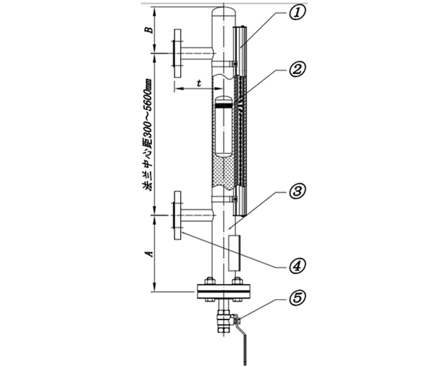 磁翻板液位計(jì)的結(jié)構(gòu)及特點(diǎn)